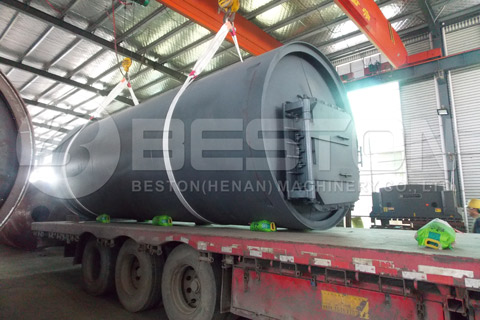 Shipment of Tyre Pyrolysis Plant