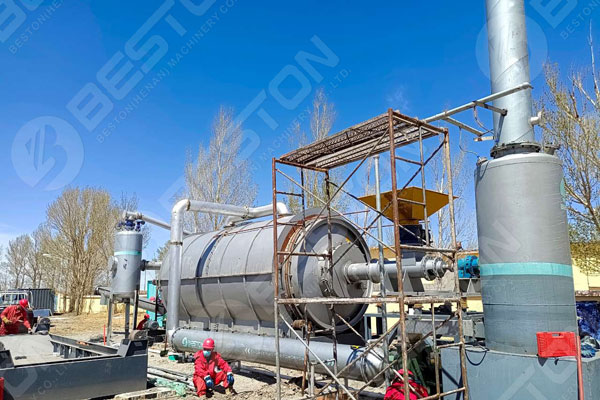 Beston Tire Pyrolysis Plant for Sale