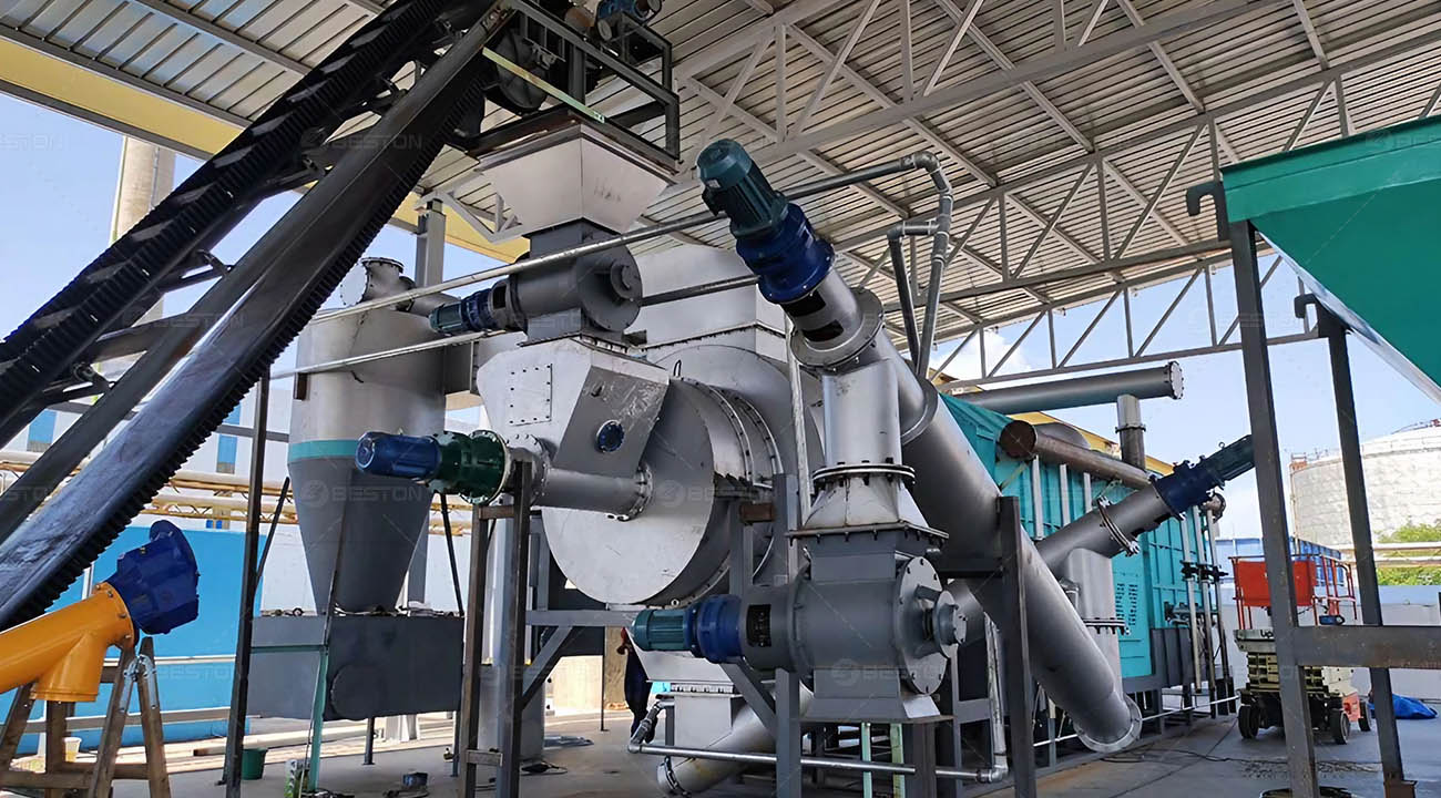 Rice Husk Carbonization Machine